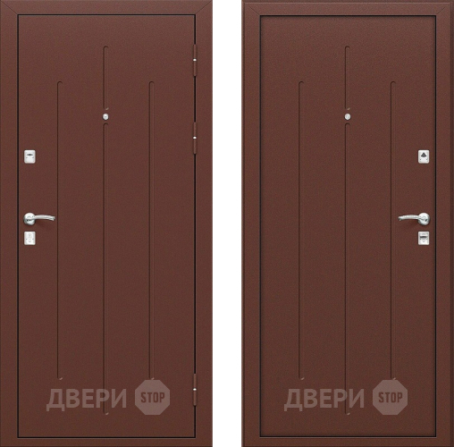 Входная металлическая Дверь Bravo Стройгост 7-2 Металл в Краснознаменске