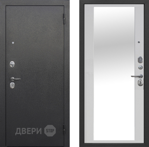 Дверь Цитадель Гарда Серебро Зеркало Белый ясень в Краснознаменске