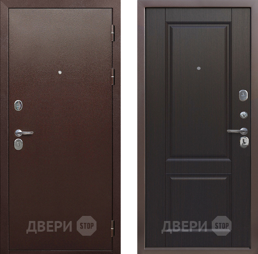 Входная металлическая Дверь Цитадель 9см Медный антик Темный Кипарис в Краснознаменске