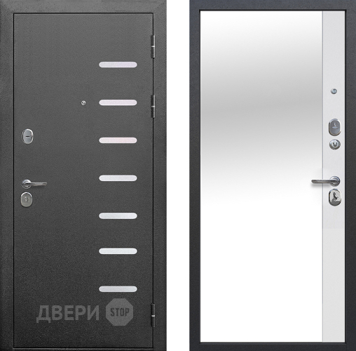 Входная металлическая Дверь Цитадель 9см Серебро Ривер Айс в Краснознаменске
