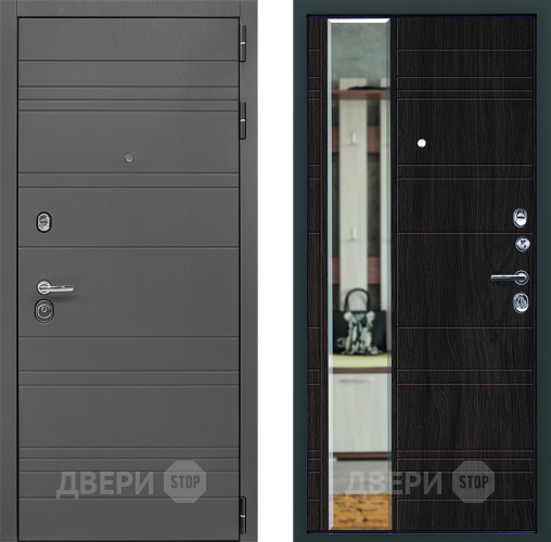 Входная металлическая Дверь Дверной Континент Новелло Венге в Краснознаменске
