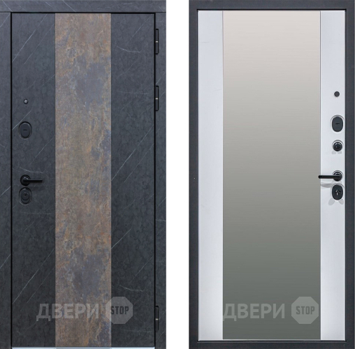 Входная металлическая Дверь Сударь МХ-33 Зеркало в Краснознаменске
