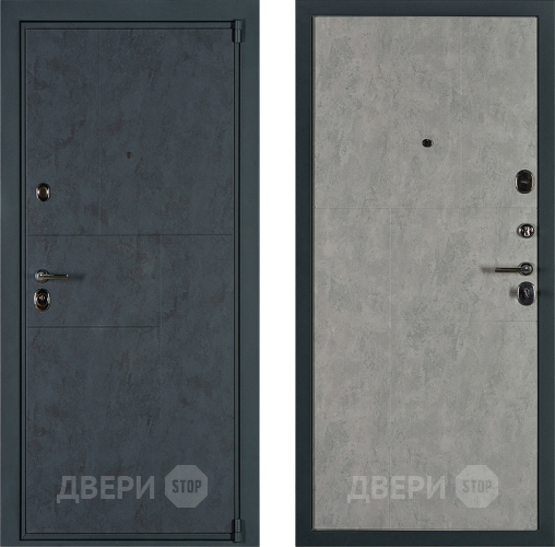 Дверь Заводские двери Графит в Краснознаменске