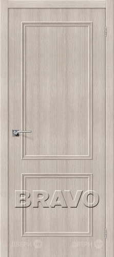 Межкомнатная дверь Симпл-12 (Cappuccino Veralinga) в Краснознаменске