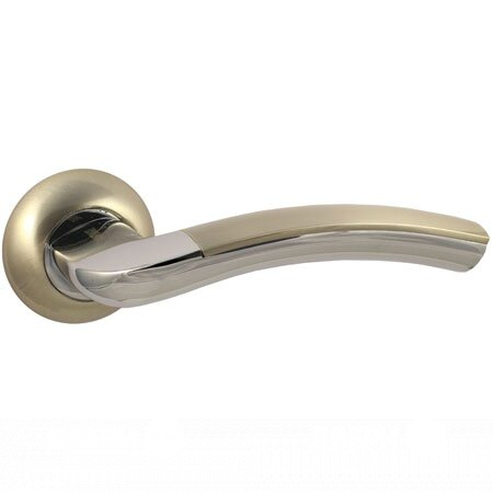 Дверная ручка 27 Матовый никель в Краснознаменске