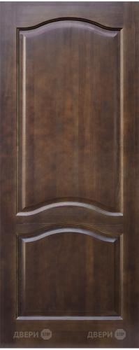 Межкомнатная дверь 7-ПГ темный лак в Краснознаменске