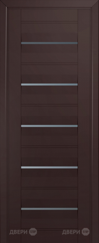Межкомнатная дверь ProfilDoors 48U темно-коричневый (графит) в Краснознаменске