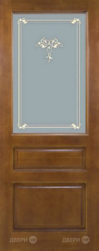 Межкомнатная дверь ПМЦ - модель 5 ПО коньяк в Краснознаменске