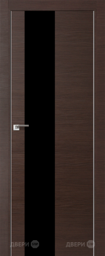 Межкомнатная дверь ProfilDoors 5Z венге кроскут (черный лак) в Краснознаменске