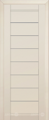 Межкомнатная дверь ProfilDoors 71U магнолия сатинат (графит) в Краснознаменске