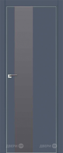 Межкомнатная дверь ProfilDoors 5E Антрацит (серебряный лак) в Краснознаменске