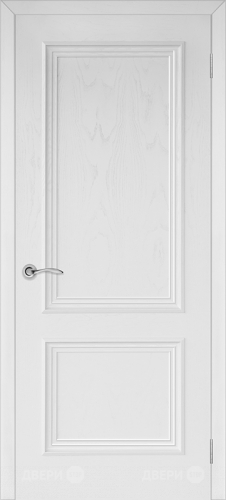 Межкомнатная дверь Валенсия-4 ПГ эмаль белая в Краснознаменске