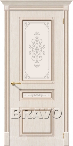 Межкомнатная дверь со стеклом Стиль (БелДуб) в Краснознаменске