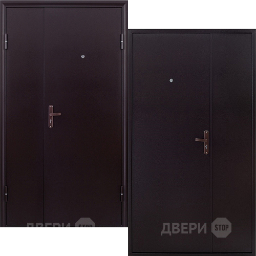 Заводские двери Двустворчатая Тамбур 1 в Краснознаменске