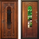 Входная металлическая Дверь Юркас Лацио с ковкой и стеклом в Краснознаменске