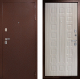 Входная металлическая Дверь Дверной Континент Рубикон - 1 Сандал Белый в Краснознаменске