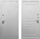 Входная металлическая Дверь Ратибор Бланко 3К Белый матовый в Краснознаменске