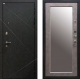 Входная металлическая Дверь Ратибор Эстет 3К с зеркалом Бетон светлый в Краснознаменске