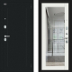 Входная металлическая Дверь Bravo Флэш Букле черное/Off-white в Краснознаменске