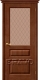 Межкомнатная дверь со стеклом М5 (Темный Лак) в Краснознаменске