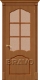 Межкомнатная дверь со стеклом Каролина (Орех) в Краснознаменске