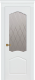 Межкомнатная дверь Танго ПО белая эмаль (мателюкс с фрезеровкой) в Краснознаменске