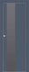 Межкомнатная дверь ProfilDoors 5E Антрацит (серебряный лак) в Краснознаменске