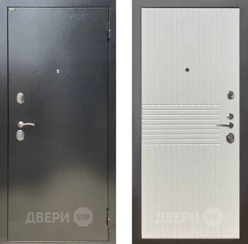 Входная металлическая Дверь Шелтер (SHELTER) Стандарт 10 Силк Сноу в Краснознаменске