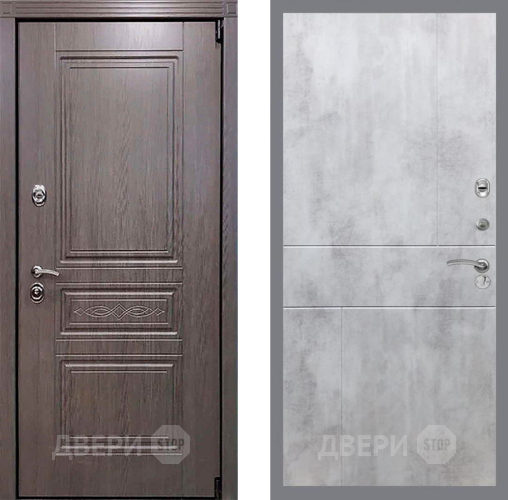 Входная металлическая Дверь Рекс (REX) Пренмиум-S FL-290 Бетон светлый в Краснознаменске