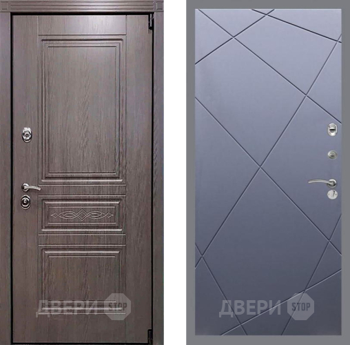 Входная металлическая Дверь Рекс (REX) Пренмиум-S FL-291 Силк титан в Краснознаменске