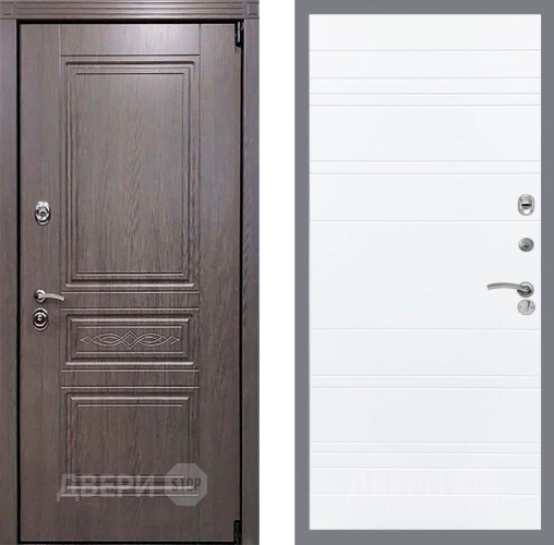 Входная металлическая Дверь Рекс (REX) Пренмиум-S Line Силк Сноу в Краснознаменске