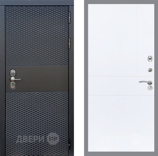 Входная металлическая Дверь Стоп БЛЭК CISA ФЛ-290 Силк Сноу в Краснознаменске