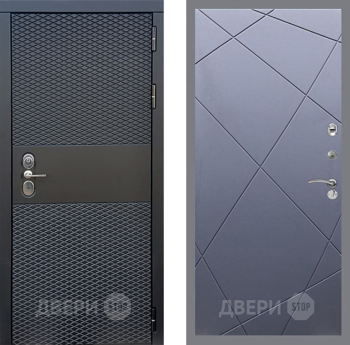 Входная металлическая Дверь Стоп БЛЭК CISA ФЛ-291 Силк титан в Краснознаменске