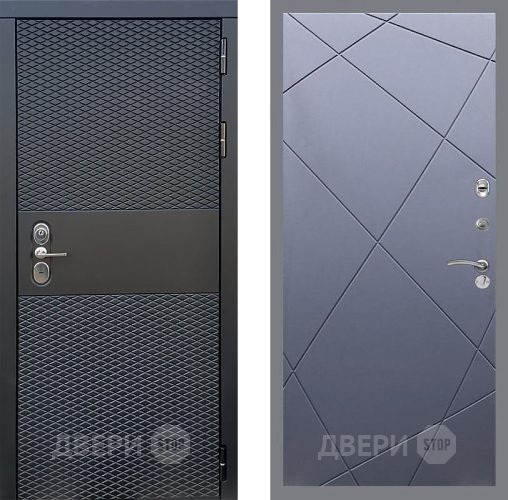 Входная металлическая Дверь Стоп БЛЭК CISA ФЛ-291 Силк титан в Краснознаменске