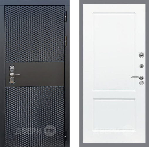 Входная металлическая Дверь Стоп БЛЭК CISA ФЛ-117 Силк Сноу в Краснознаменске