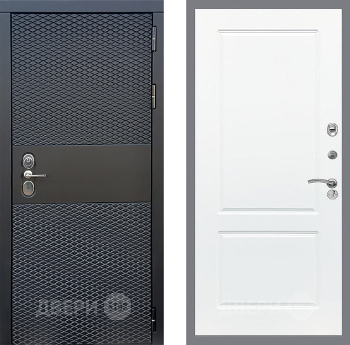 Входная металлическая Дверь Стоп БЛЭК CISA ФЛ-117 Силк Сноу в Краснознаменске