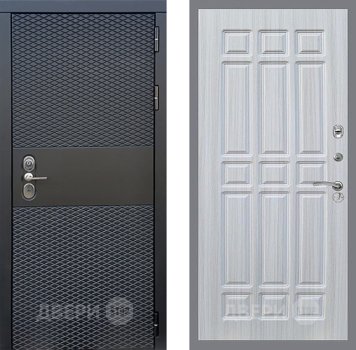 Входная металлическая Дверь Стоп БЛЭК CISA ФЛ-33 Сандал белый в Краснознаменске