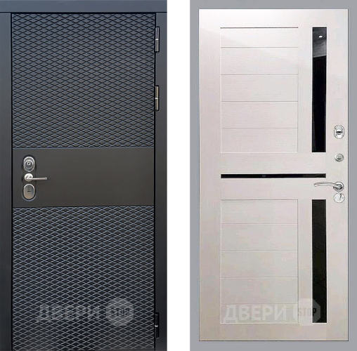 Входная металлическая Дверь Стоп БЛЭК CISA СБ-18 Лиственница беж в Краснознаменске
