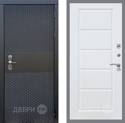 Входная металлическая Дверь Стоп БЛЭК CISA ФЛ-39 Силк Сноу в Краснознаменске