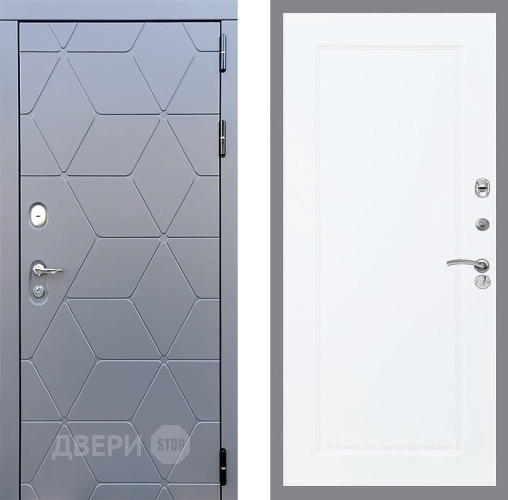 Входная металлическая Дверь Стоп КОСМО ФЛ-119 Силк Сноу в Краснознаменске