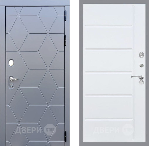 Дверь Стоп КОСМО ФЛ-102 Белый ясень в Краснознаменске