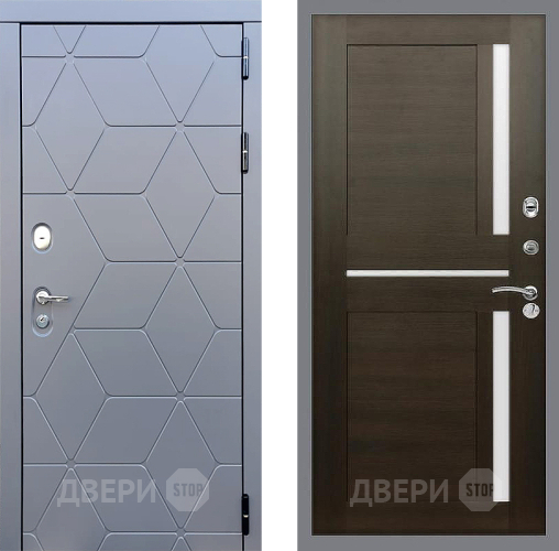 Входная металлическая Дверь Стоп КОСМО СБ-18 Венге в Краснознаменске