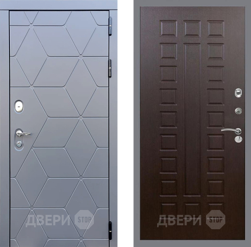 Входная металлическая Дверь Стоп КОСМО ФЛ-183 Венге в Краснознаменске