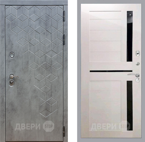 Дверь Стоп БЕТОН СБ-18 Лиственница беж в Краснознаменске