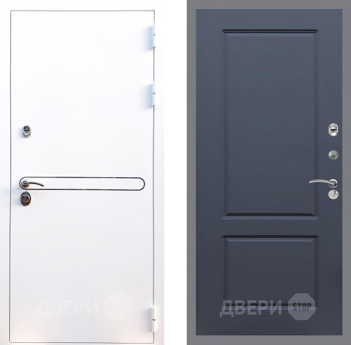 Входная металлическая Дверь Стоп Лайн Вайт ФЛ-117 Силк титан в Краснознаменске