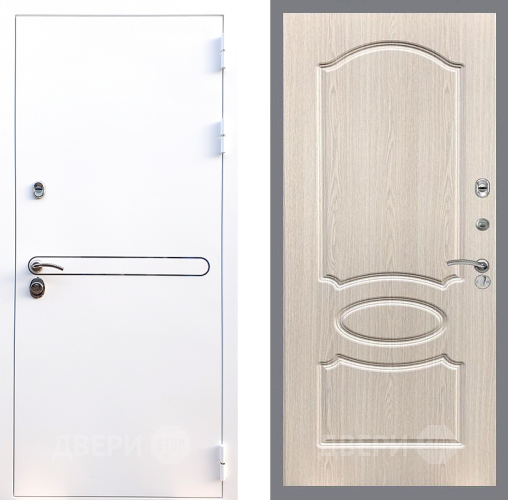 Дверь Стоп Лайн Вайт ФЛ-128 Беленый дуб в Краснознаменске