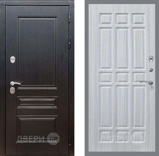 Входная металлическая Дверь Стоп МЕГАПОЛИС ФЛ-33 Сандал белый в Краснознаменске