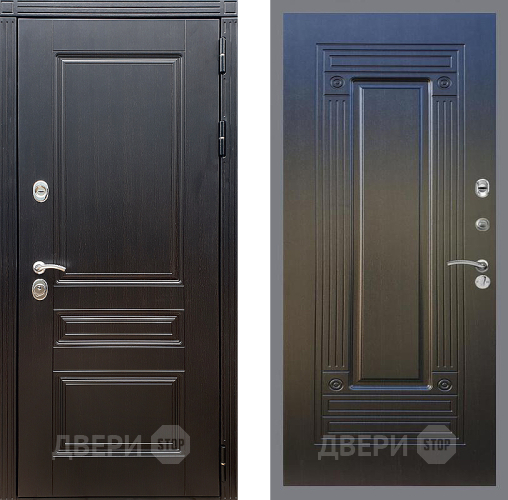 Входная металлическая Дверь Стоп МЕГАПОЛИС ФЛ-4 Венге в Краснознаменске