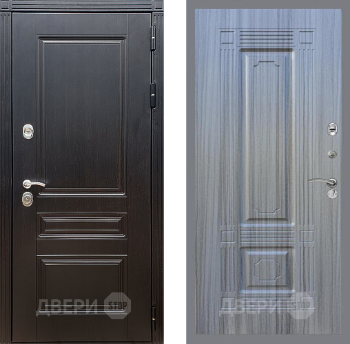Входная металлическая Дверь Стоп МЕГАПОЛИС ФЛ-2 Сандал грей в Краснознаменске