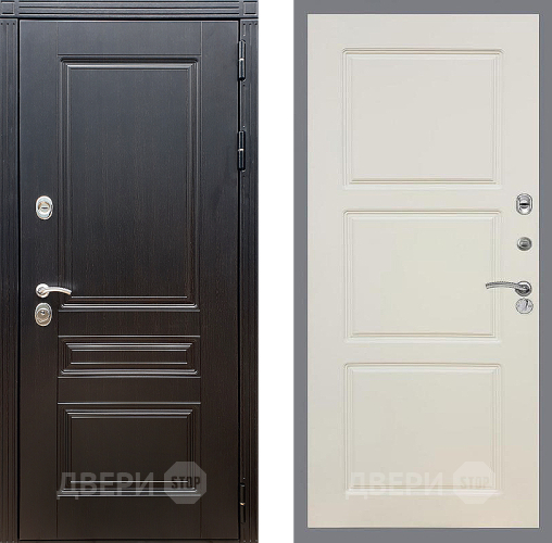 Входная металлическая Дверь Стоп МЕГАПОЛИС ФЛ-3 Шампань в Краснознаменске